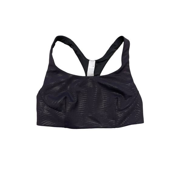 Lululemon Wunder Train Bra Foil Black 6 - Picture 3 of 9